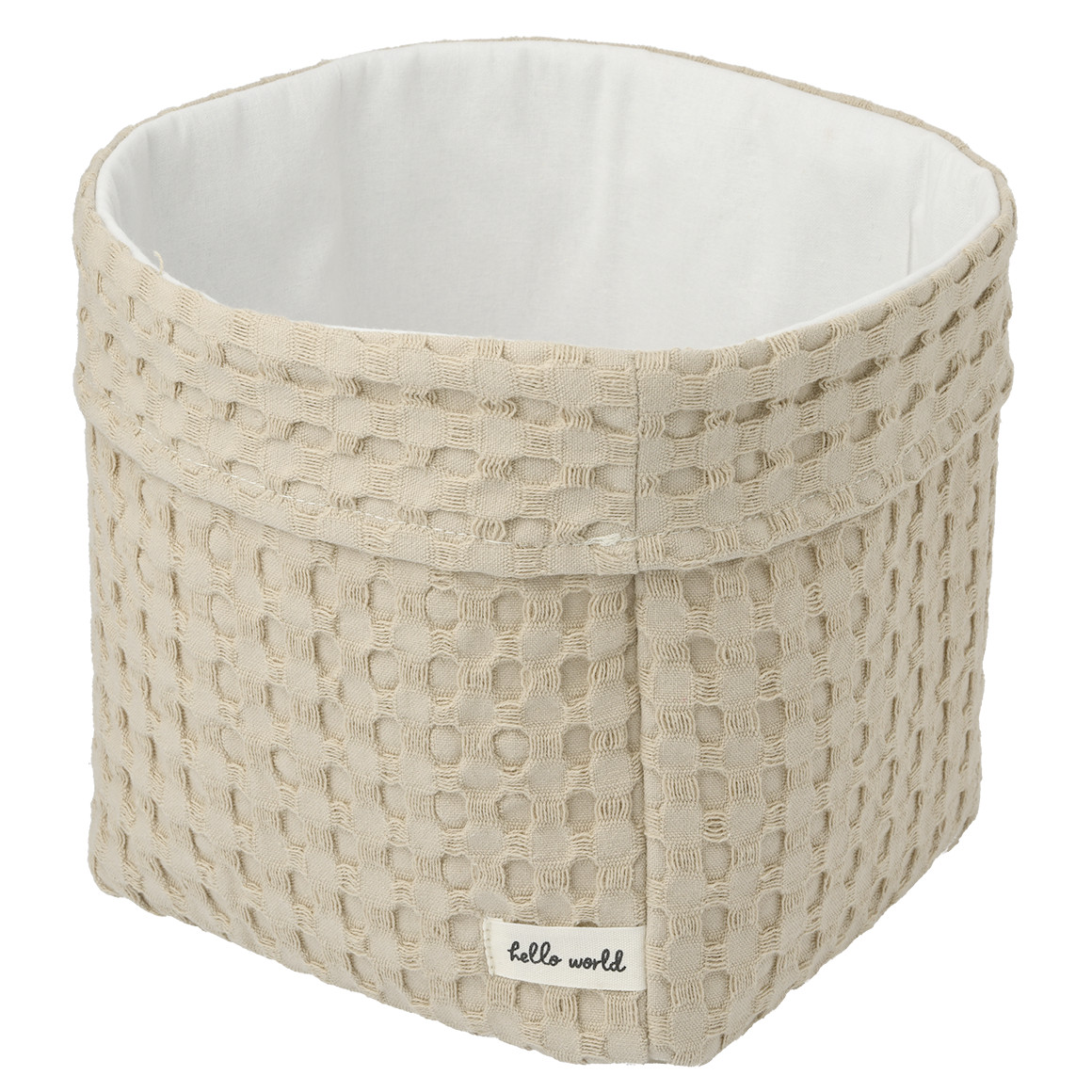 Aufbewahrungskorb mit strukturiertem Material Aufbewahrungskorb mit strukturiertem Material von Topomini
