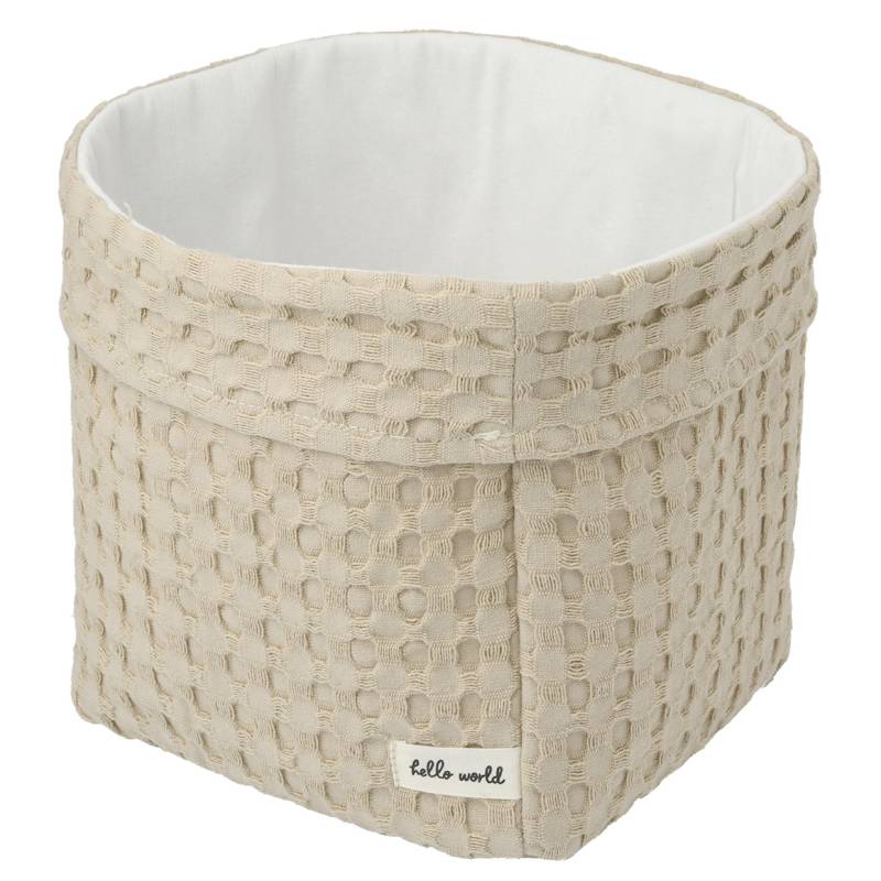 Aufbewahrungskorb mit strukturiertem Material Aufbewahrungskorb mit strukturiertem Material von Topomini