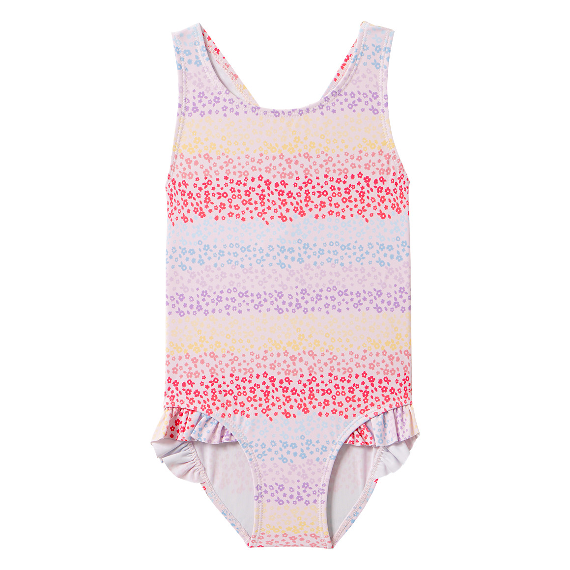 Baby Badeanzug mit Blümchen von Topomini