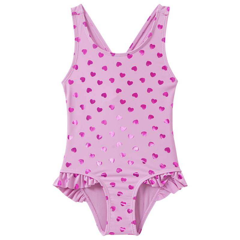 Baby Badeanzug mit Glanz-Print von Topomini