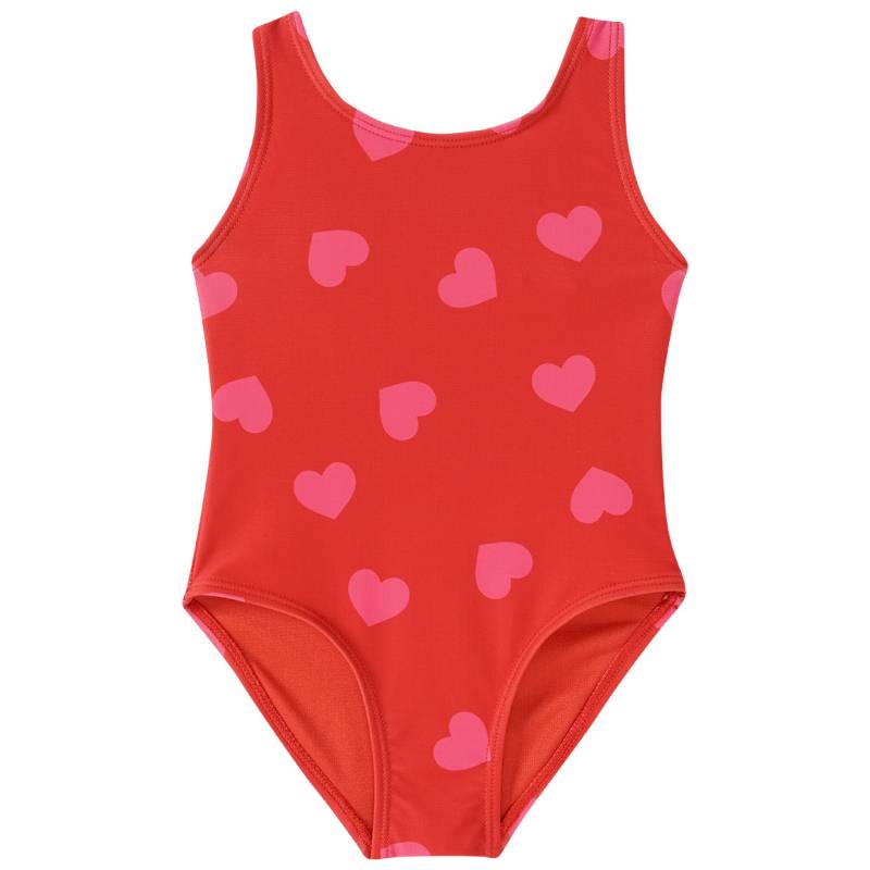 Baby Badeanzug mit Herz-Allover von Topomini