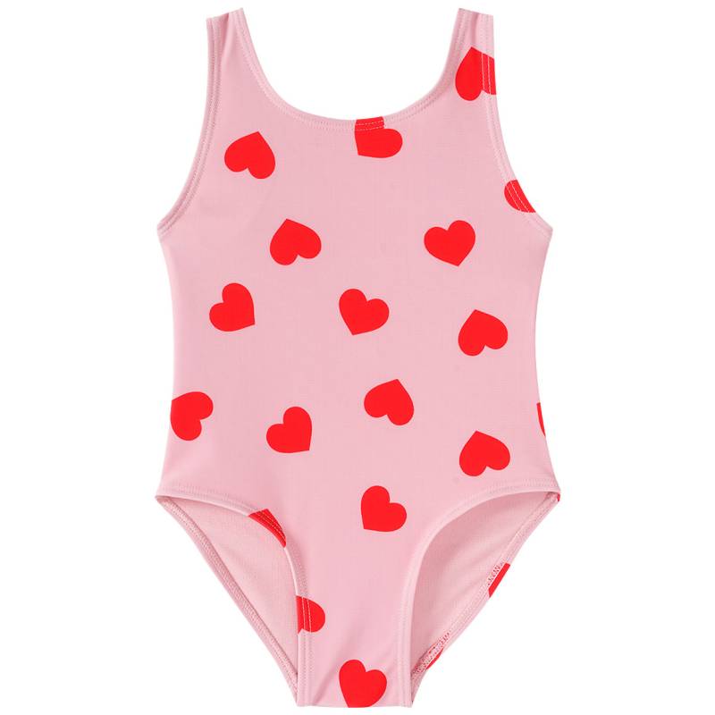 Baby Badeanzug mit Herz-Allover von Topomini