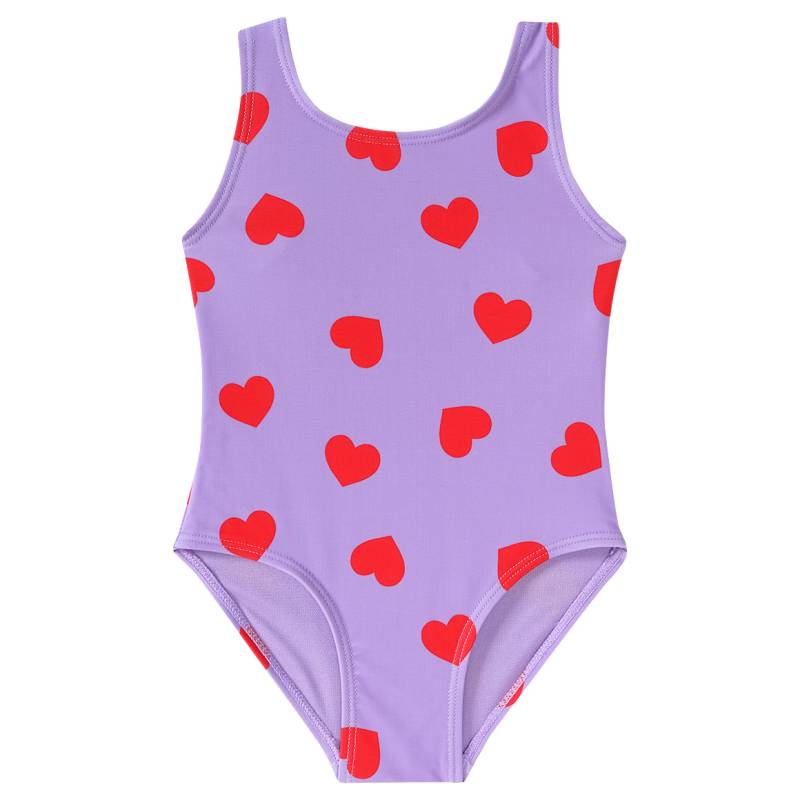 Baby Badeanzug mit Herz-Allover von Topomini