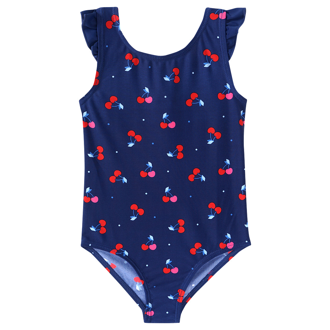 Baby Badeanzug mit Kirsch-Allover von Topomini