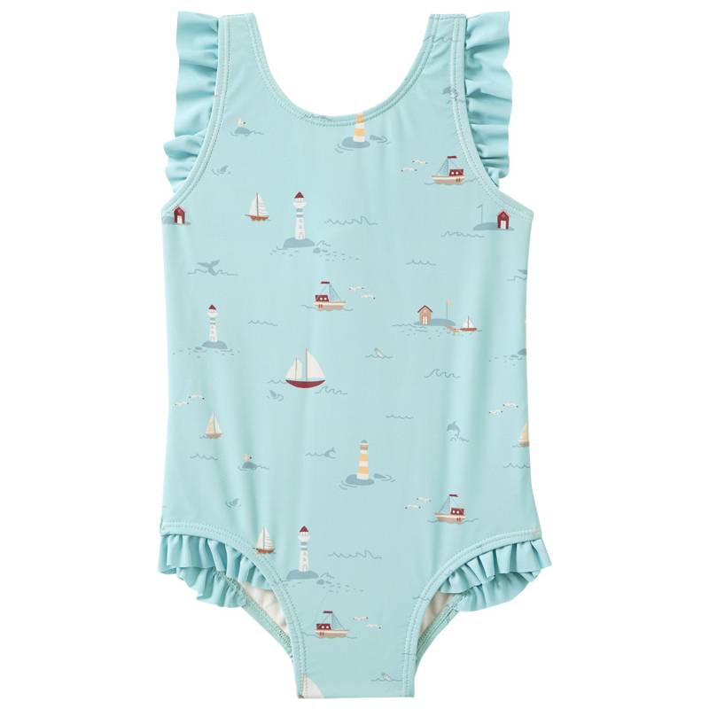 Baby Badeanzug mit Segelschiffen von Topomini