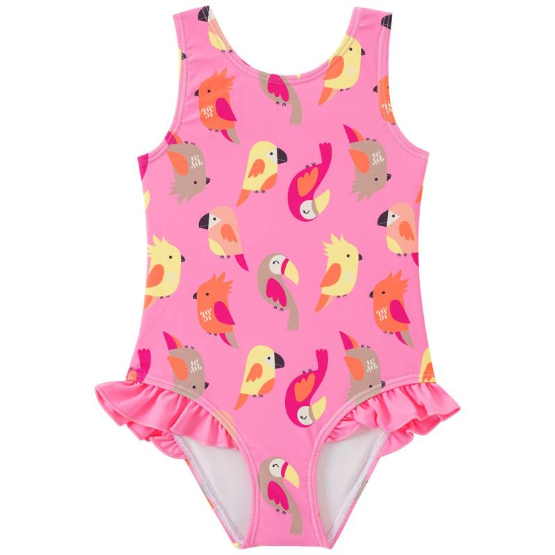 Baby Badeanzug mit Vogel-Motiven von Topomini
