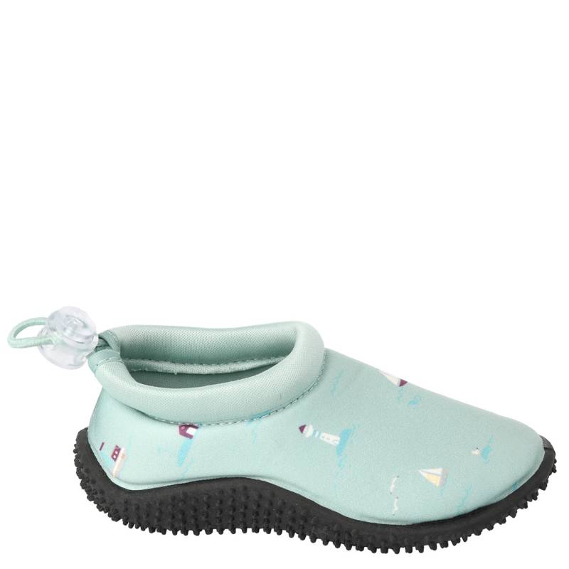 Baby Badeschuhe mit Segelschiffen von Topomini