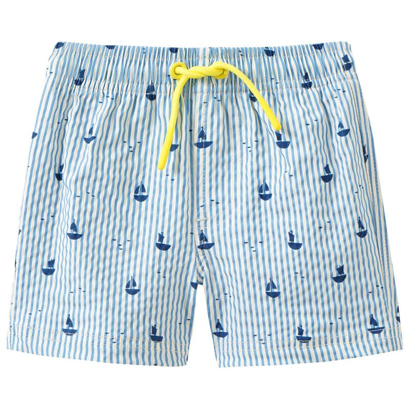 Baby Badeshorts mit Allover-Print von Topomini