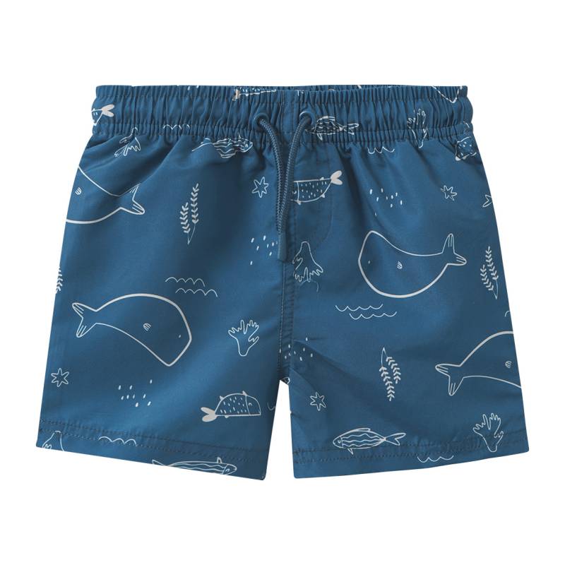 Baby Badeshorts mit Allover-Print Baby Badeshorts mit Allover-Print von Topomini