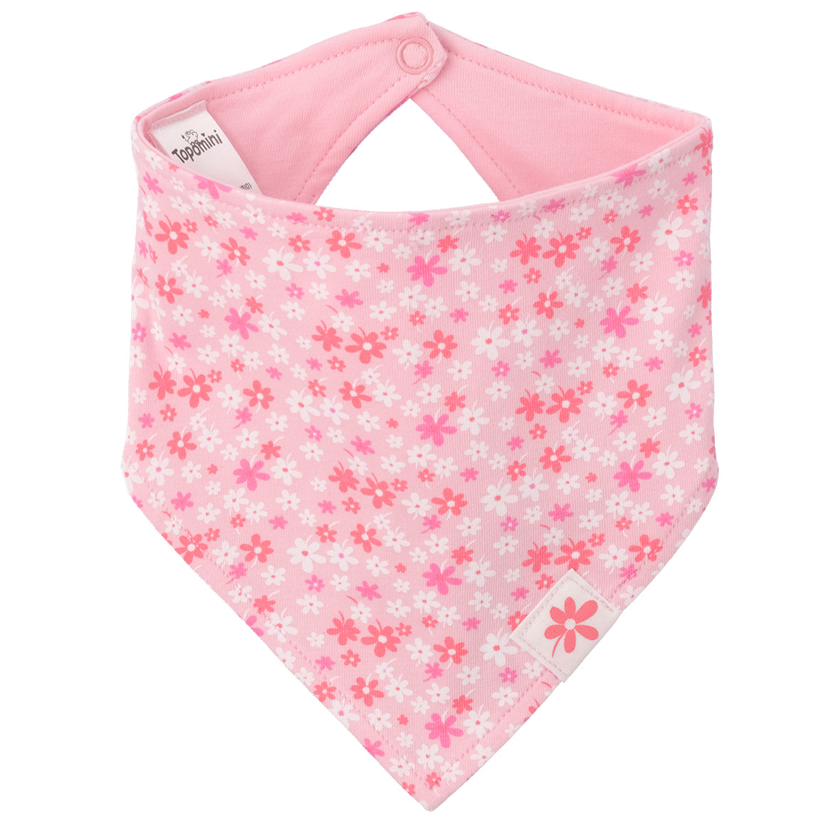 Baby Bandana mit Blumen-Print Baby Bandana mit Blumen-Print von Topomini