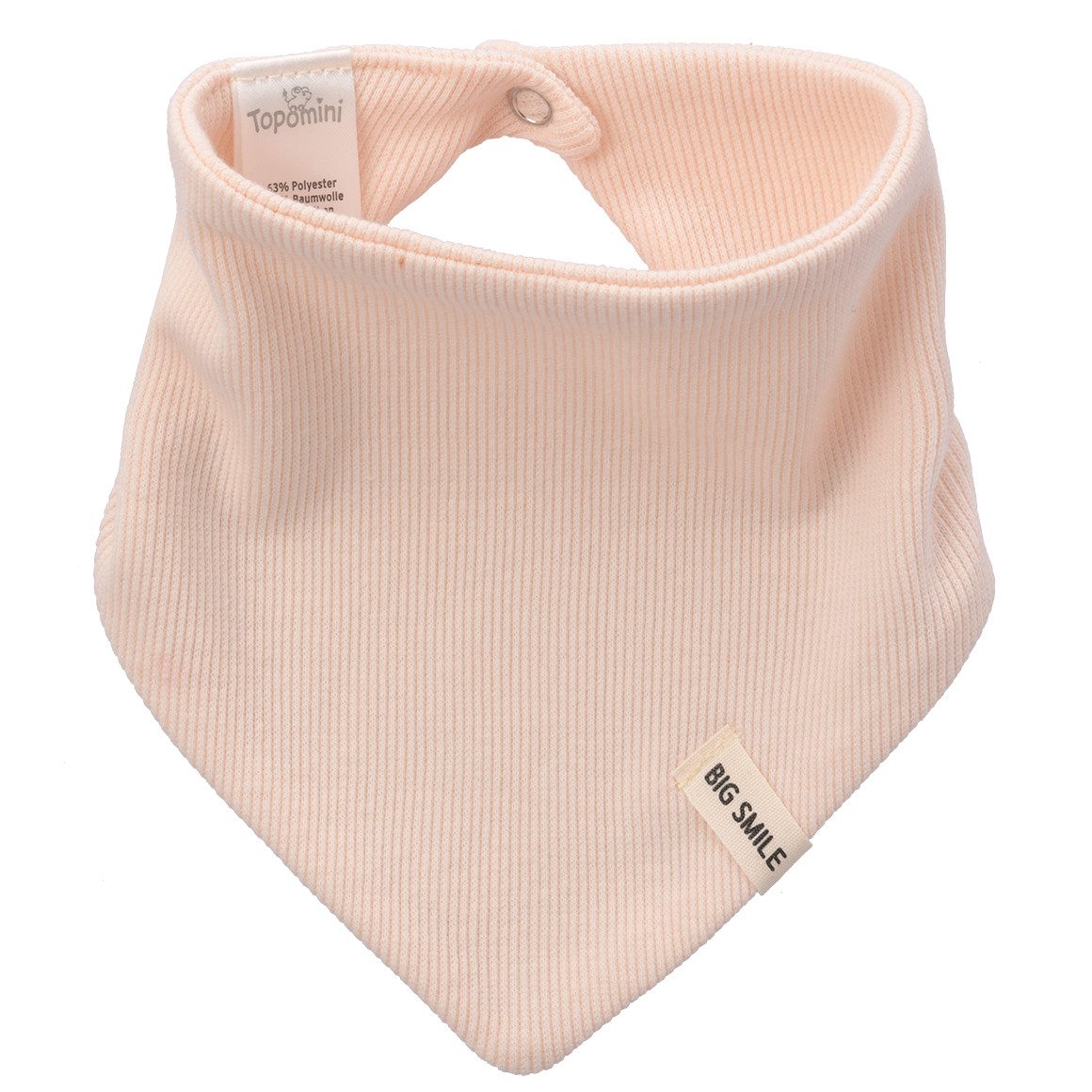 Baby Bandana mit Rippstruktur von Topomini
