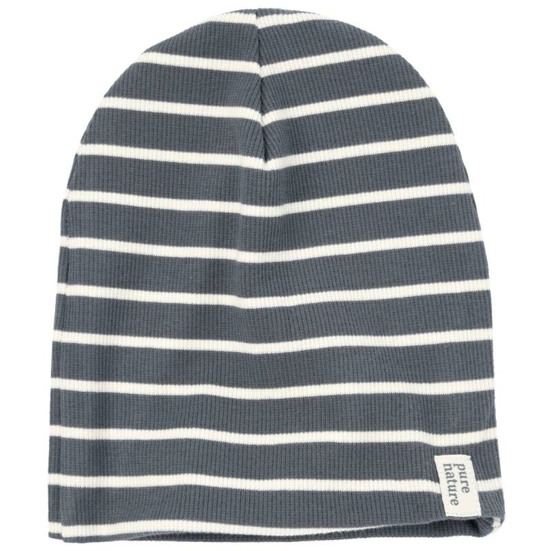 Baby Beanie mit Streifen von Topomini