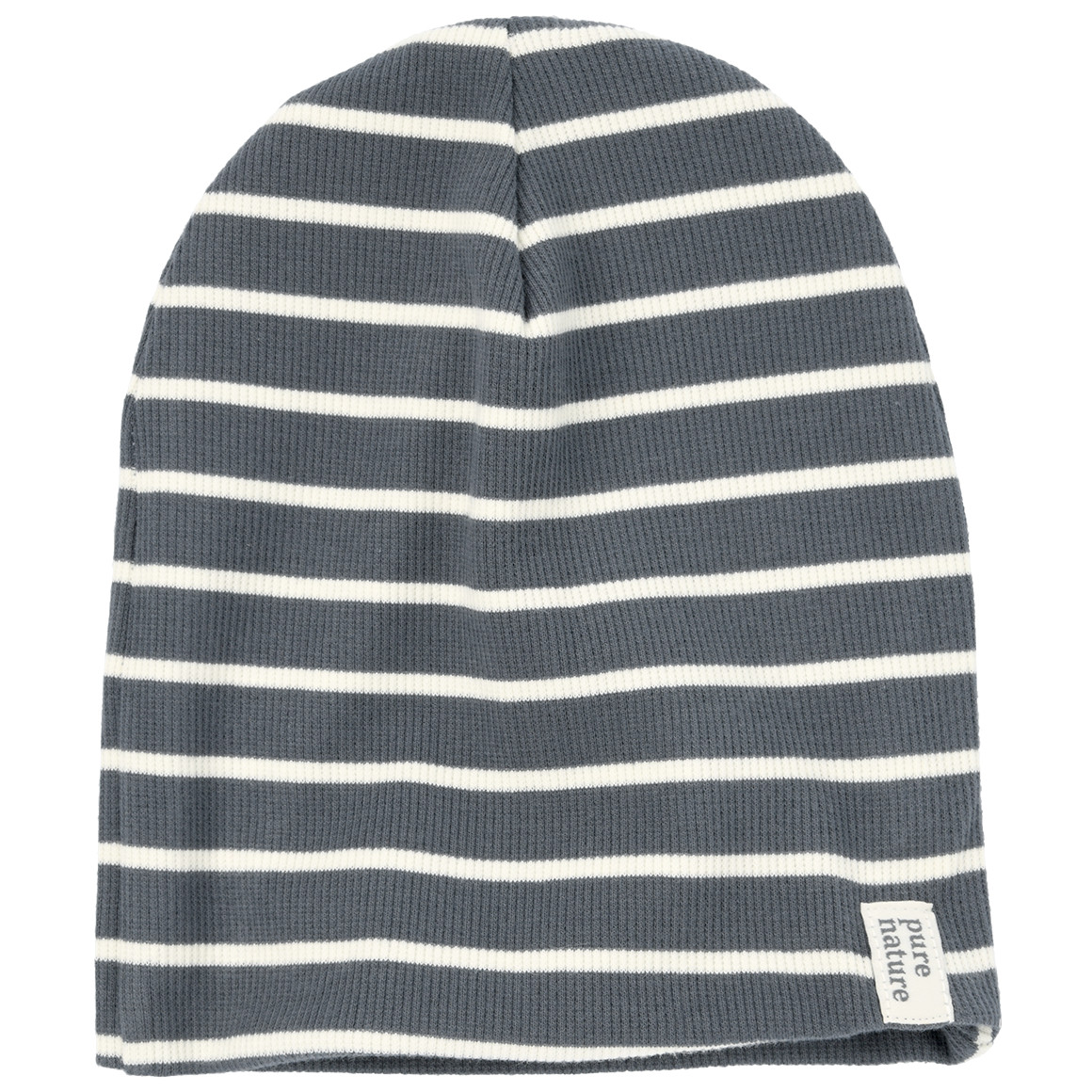 Baby Beanie mit Streifen von Topomini