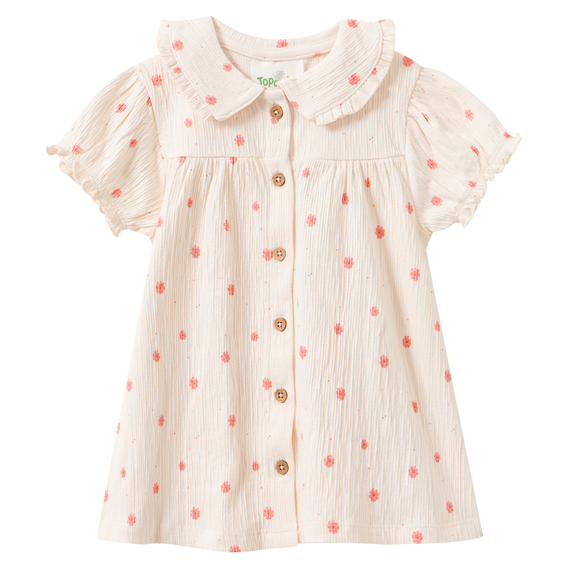 Baby Bluse mit Blümchen von Topomini