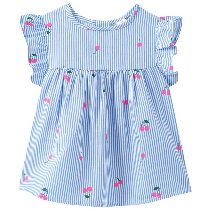 Baby Bluse mit Kirschen-Print Baby Bluse mit Kirschen-Print von Topomini