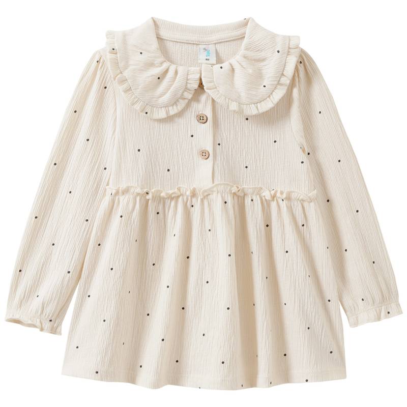 Baby Bluse mit Punkte-Allover von Topomini