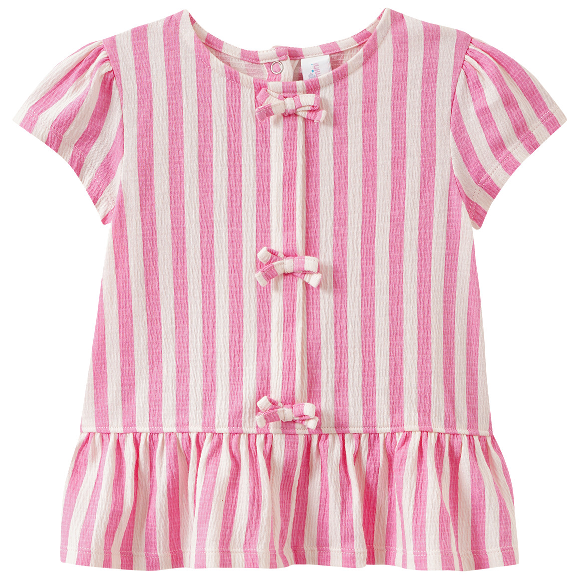 Baby Bluse mit Streifen von Topomini