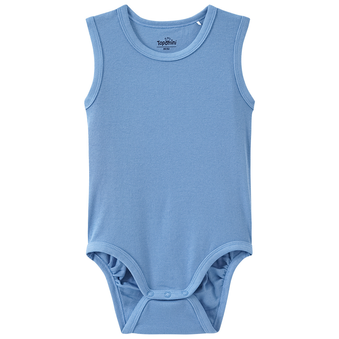Baby Body in leichter Ripp-Struktur von Topomini