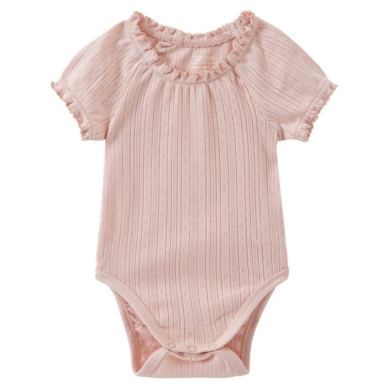 Baby Body mit Ajour-Muster von Topomini