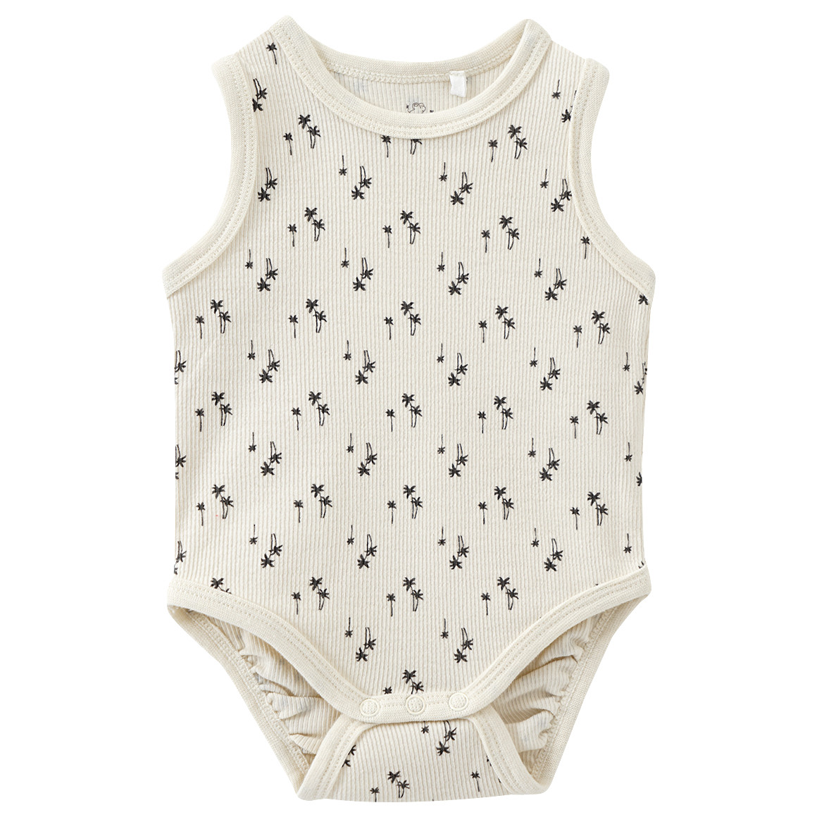 Baby Body mit Palmen-Print von Topomini