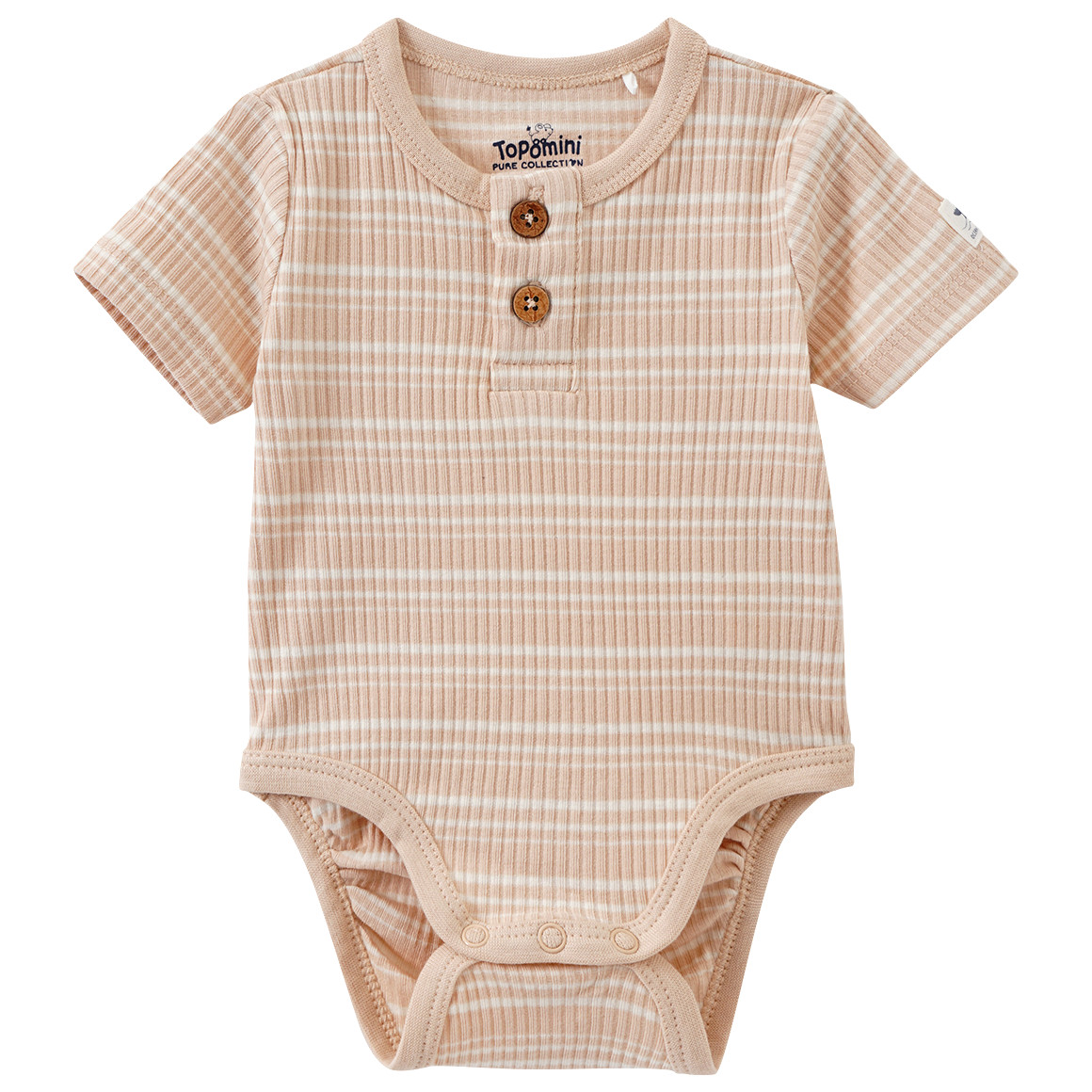 Baby Body mit Rippstruktur von Topomini
