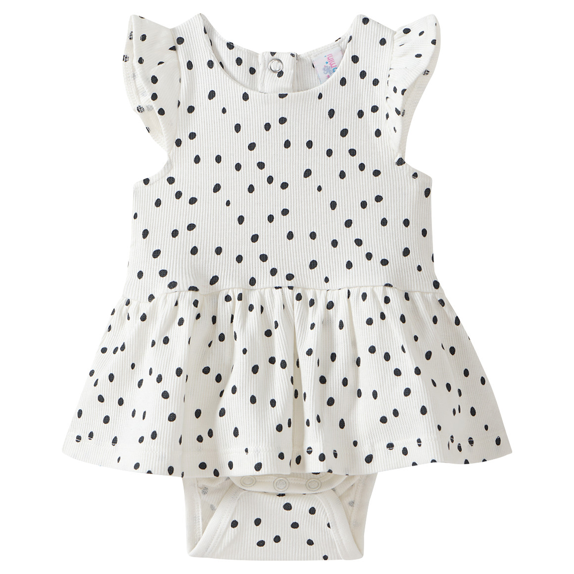 Baby Bodykleid mit Bio-Baumwolle von Topomini