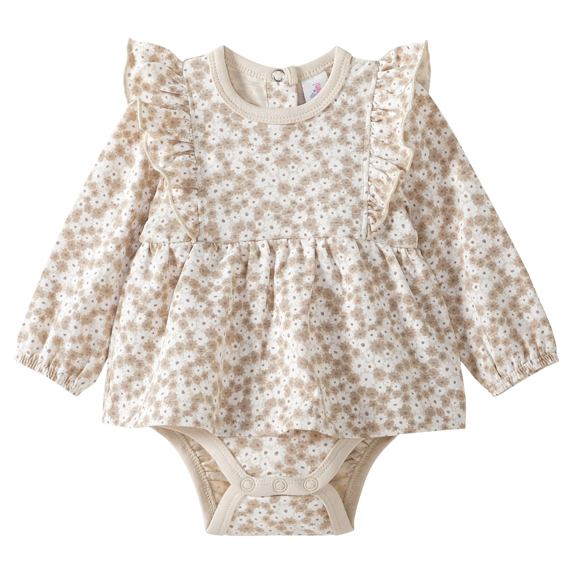 Baby Bodykleid mit Blümchen-Print Baby Bodykleid mit Blümchen-Print von Topomini