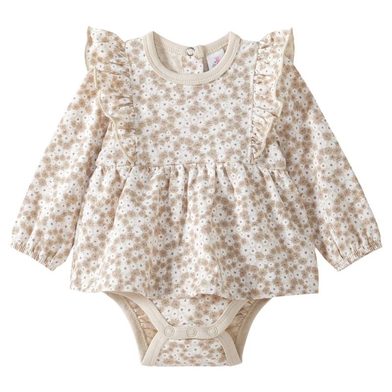 Baby Bodykleid mit Blümchen-Print Baby Bodykleid mit Blümchen-Print von Topomini