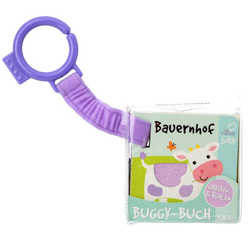 Baby Buggy-Buch Bauernhof mit Anhänger von Topomini