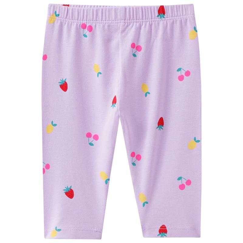 Baby Capri-Leggings mit Allover-Print von Topomini