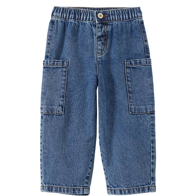 Baby Cargo-Jeans mit Elastikbund von Topomini