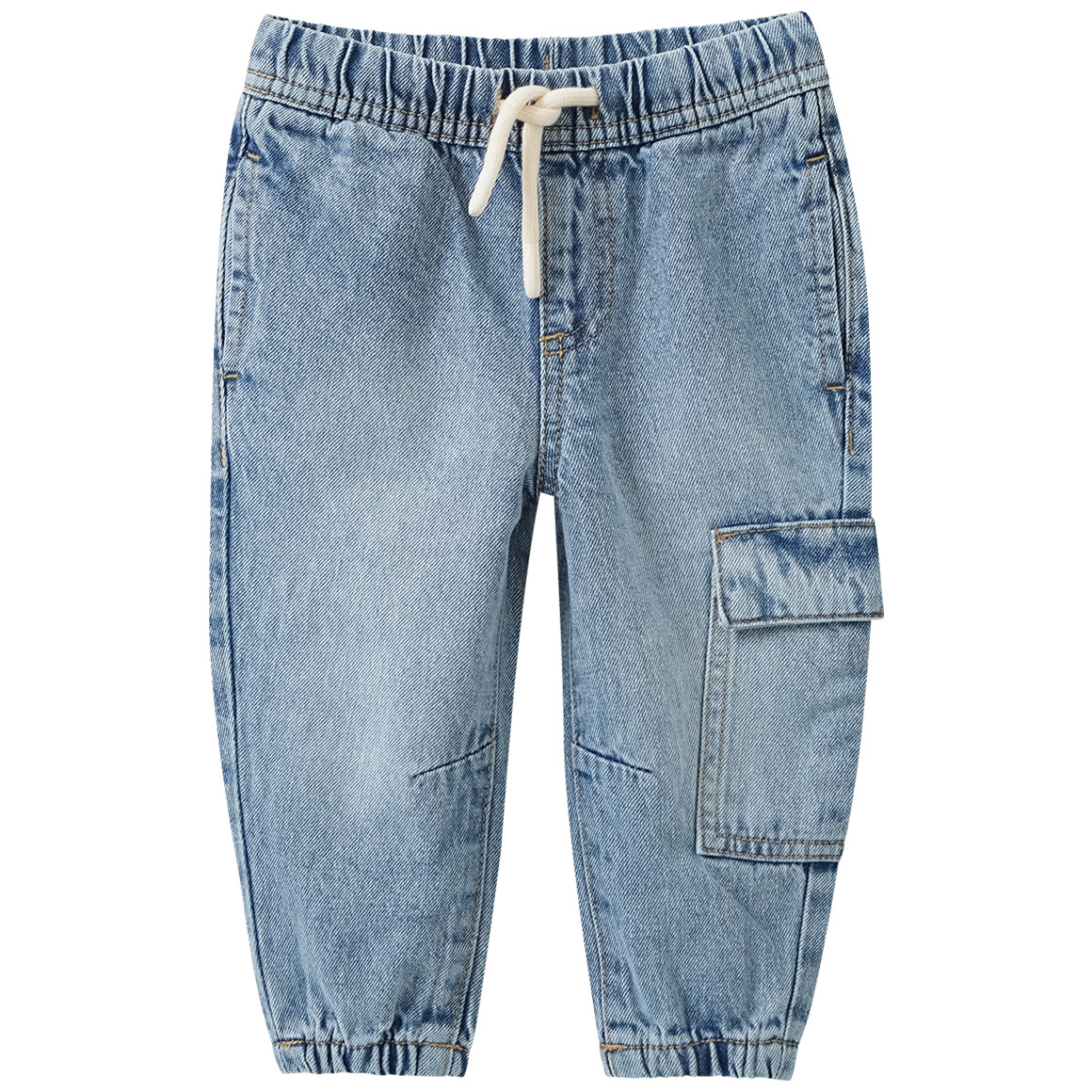 Baby Cargo-Jeans mit Elastikbund von Topomini
