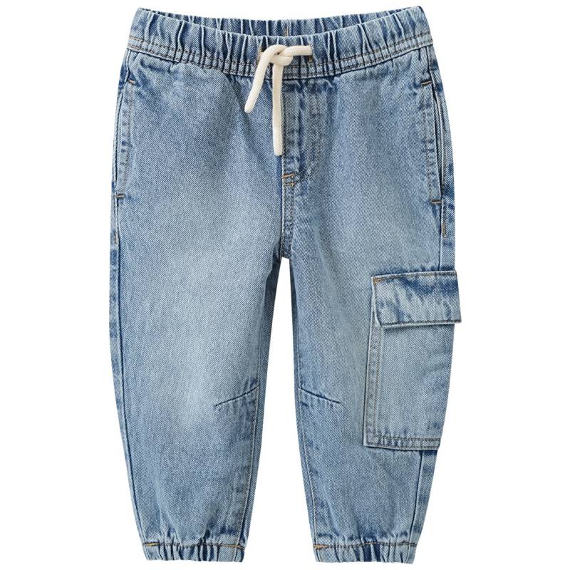 Baby Cargo-Jeans mit Elastikbund von Topomini