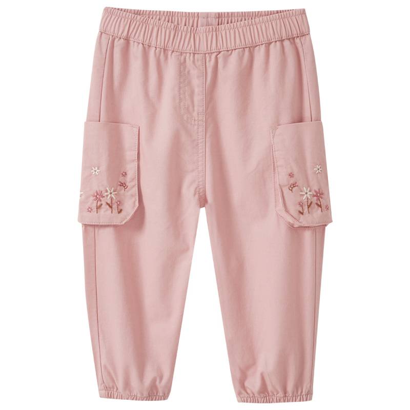Baby Cargohose mit Stickerei Baby Cargohose mit Stickerei von Topomini