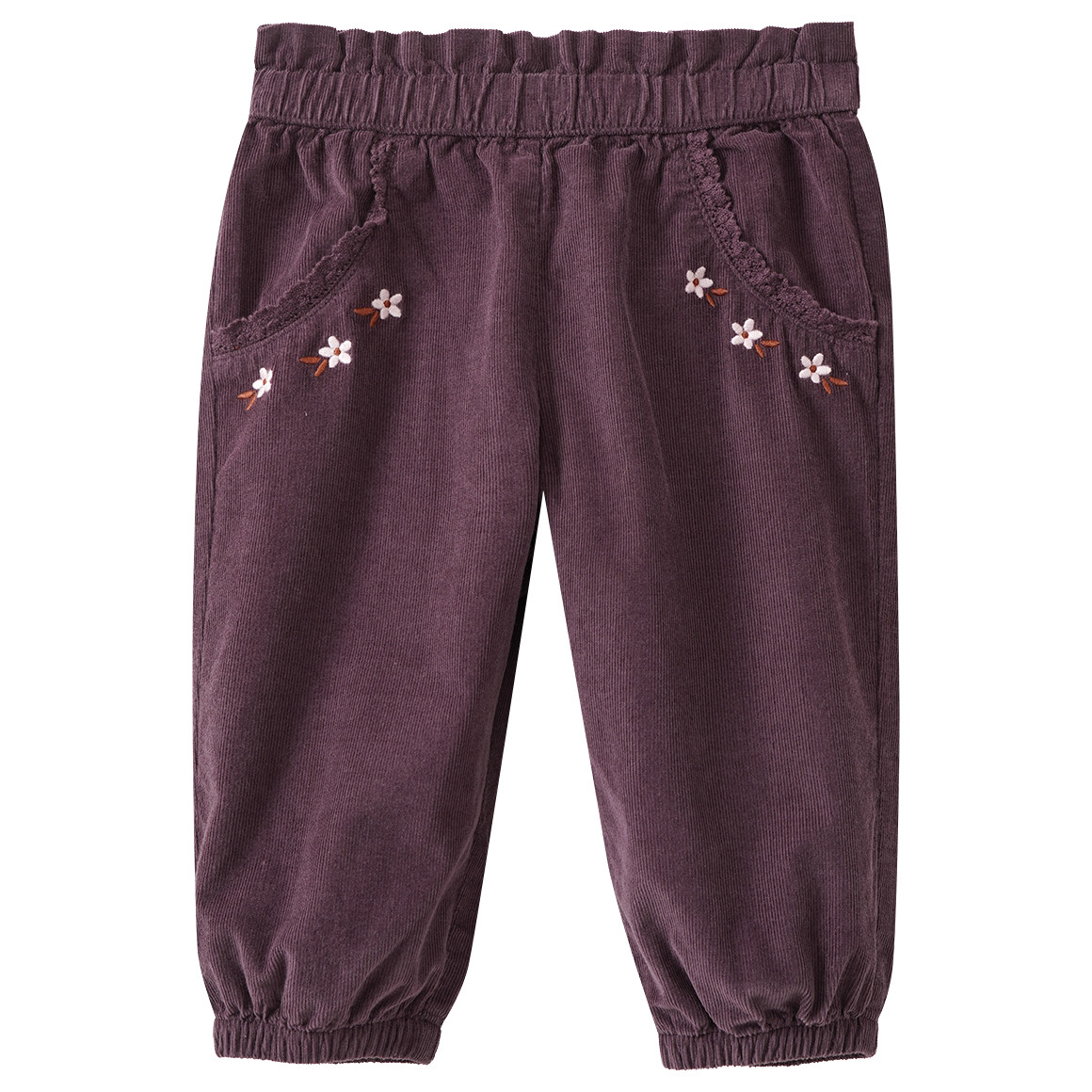 Baby Cordhose mit Paperbag-Bund von Topomini