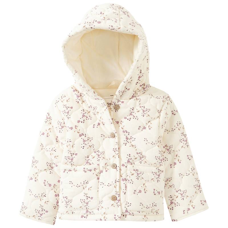 Baby Cordjacke mit Blümchen Baby Cordjacke mit Blümchen von Topomini