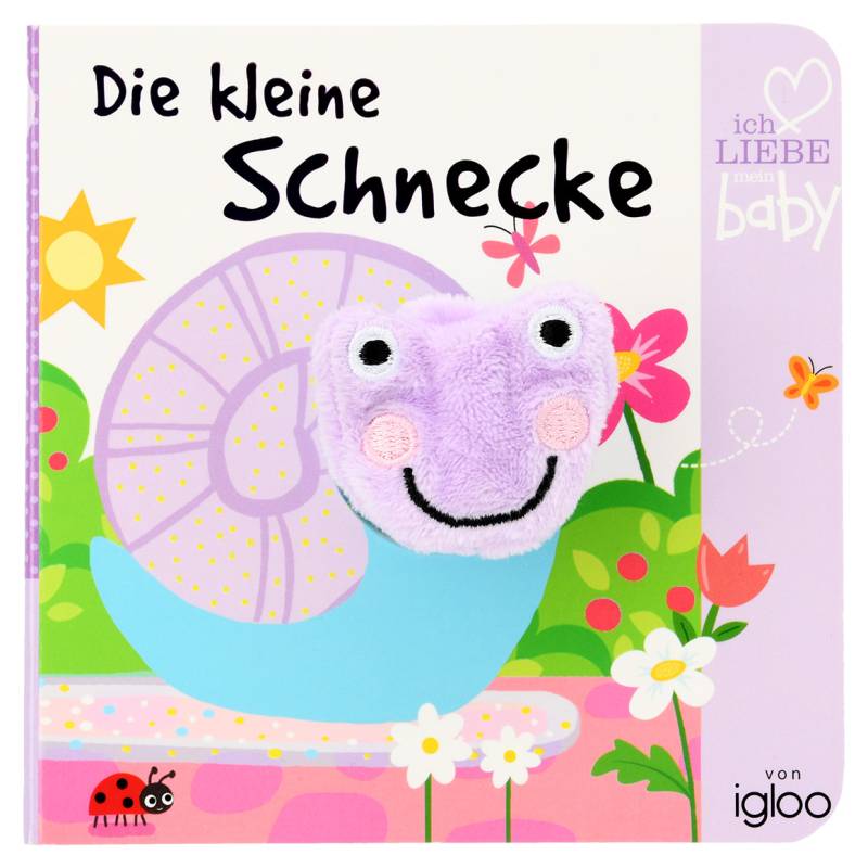 Baby Fingerpuppenbuch Die kleine Schnecke von Topomini