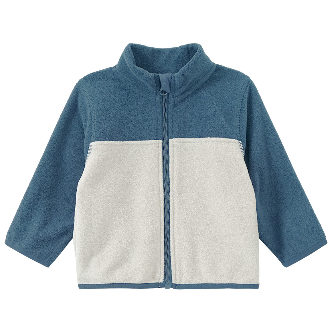 Baby Fleecejacke mit Stehkragen von Topomini