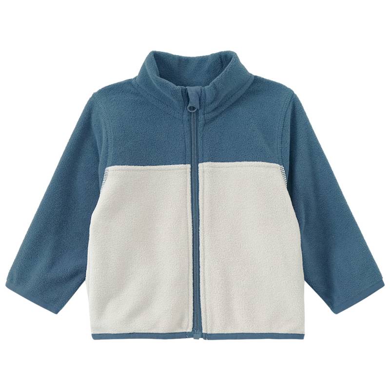 Baby Fleecejacke mit Stehkragen von Topomini