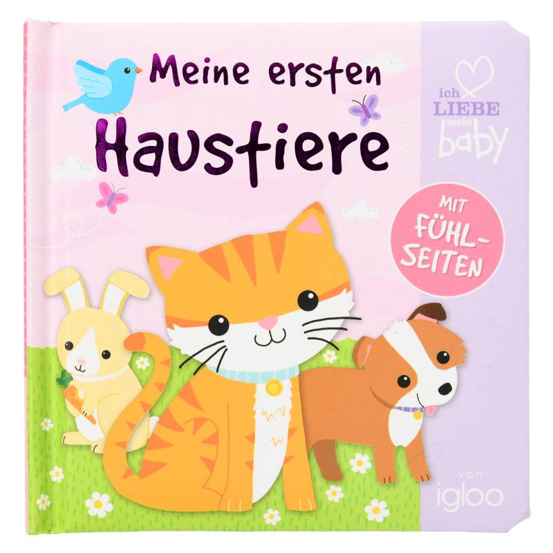 Baby Fühlbuch Mein ersten Haustiere Baby Fühlbuch Mein ersten Haustiere von Topomini