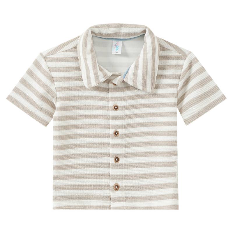Baby Hemd aus strukturiertem Material von Topomini