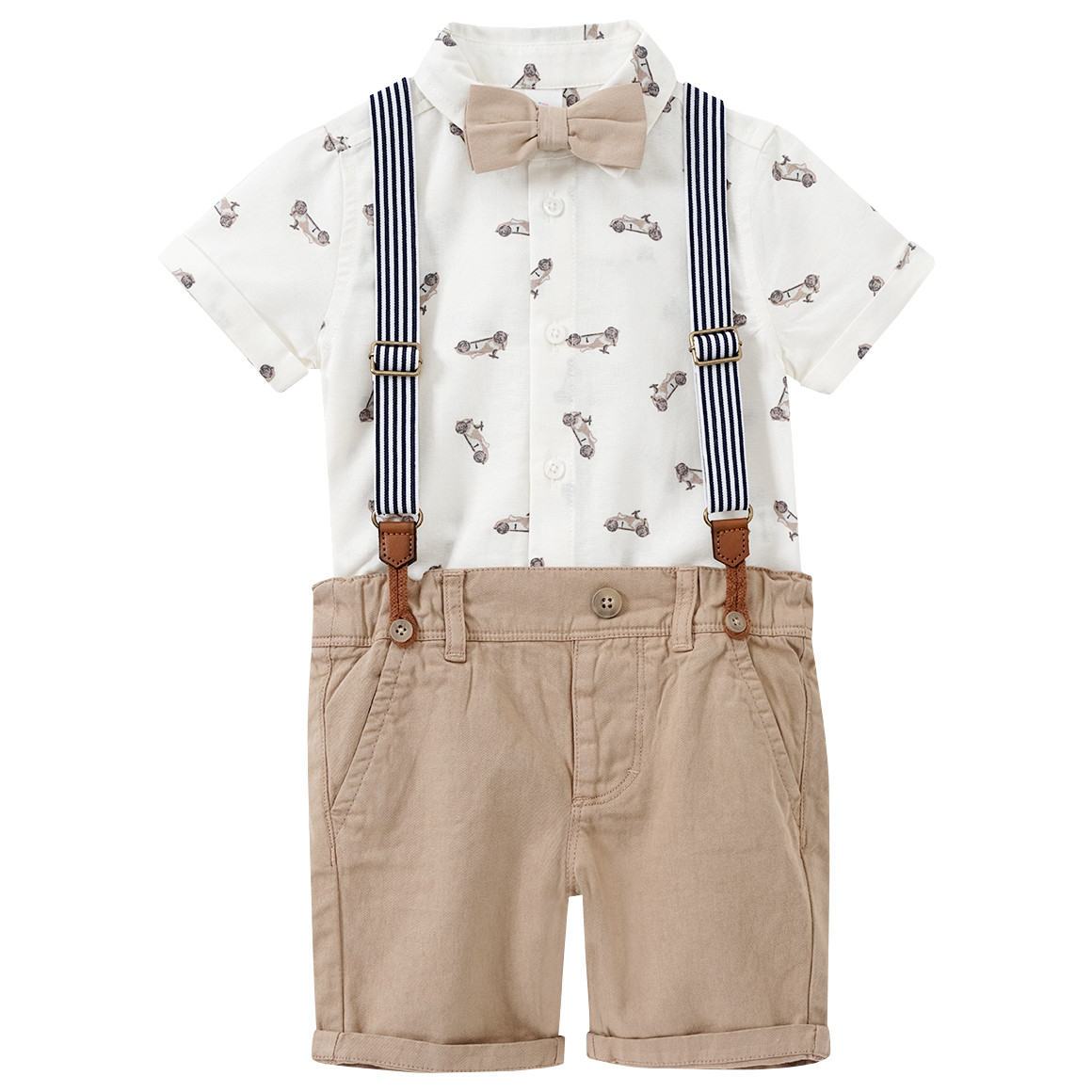 Baby Hemd und Shorts im Set Baby Hemd und Shorts im Set von Topomini