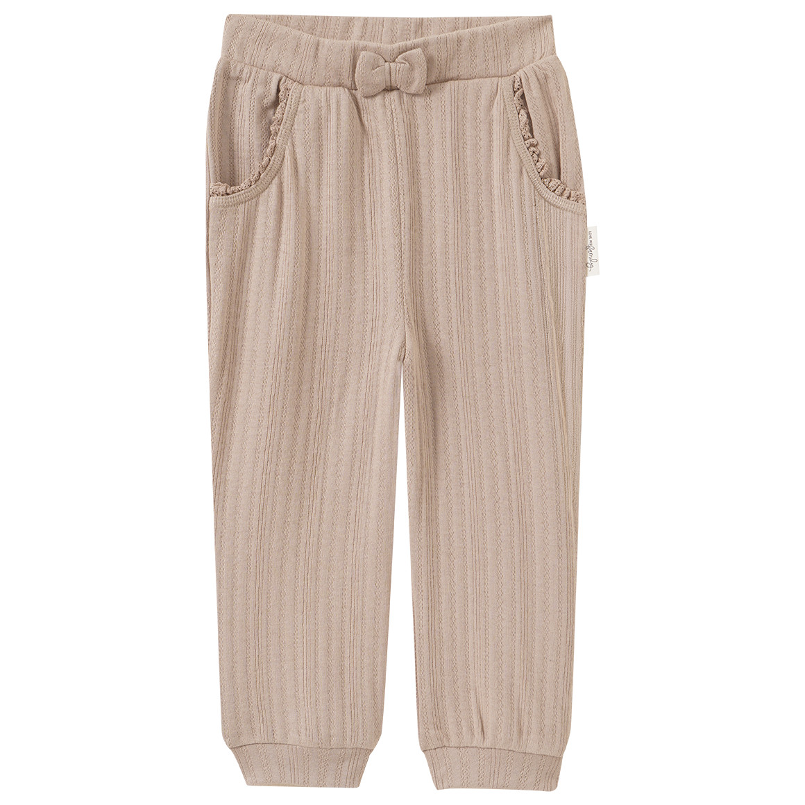 Baby Hose mit Ajour-Muster von Topomini