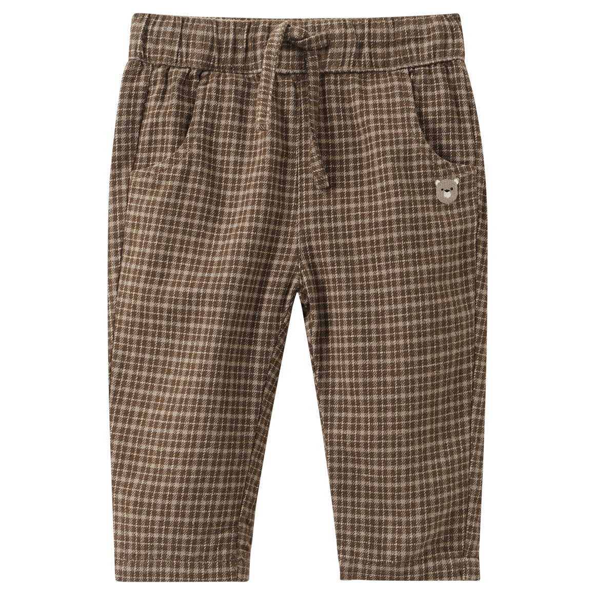 Baby Hose mit Karo-Muster von Topomini