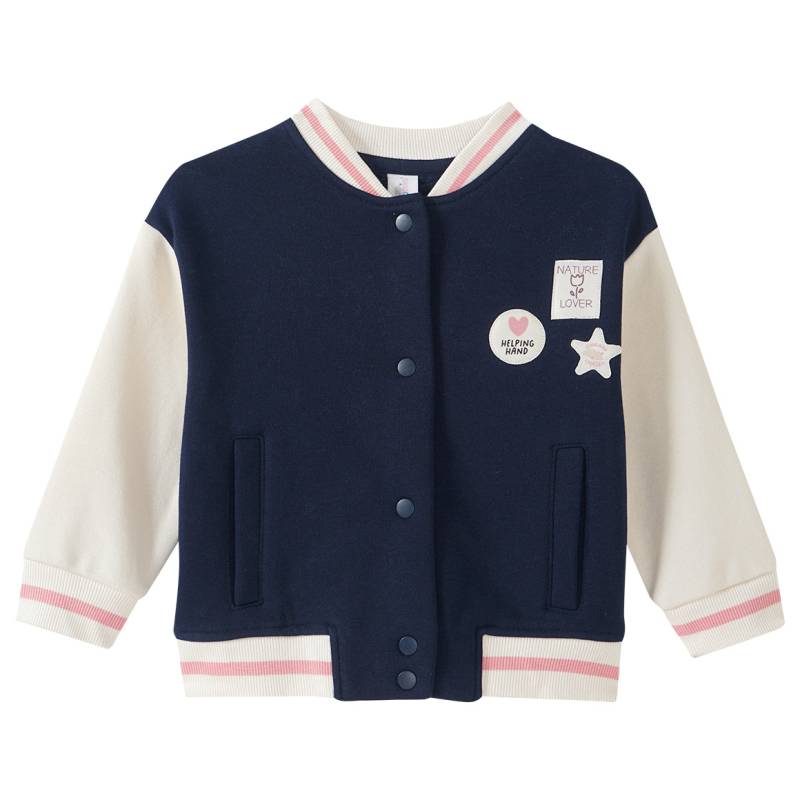 Baby Jacke im College-Look von Topomini