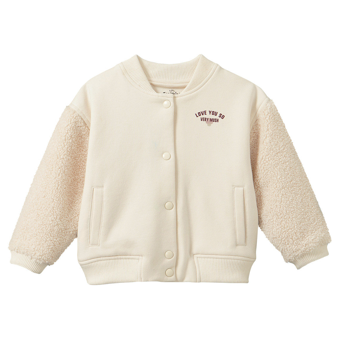 Baby Jacke im College-Look von Topomini