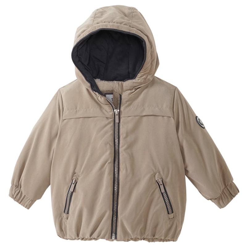 Baby Jacke mit Teddyfutter von Topomini