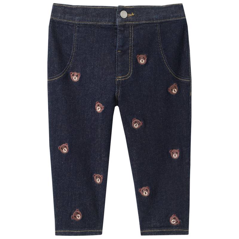 Baby Jeans mit Bären-Motiven Baby Jeans mit Bären-Motiven von Topomini