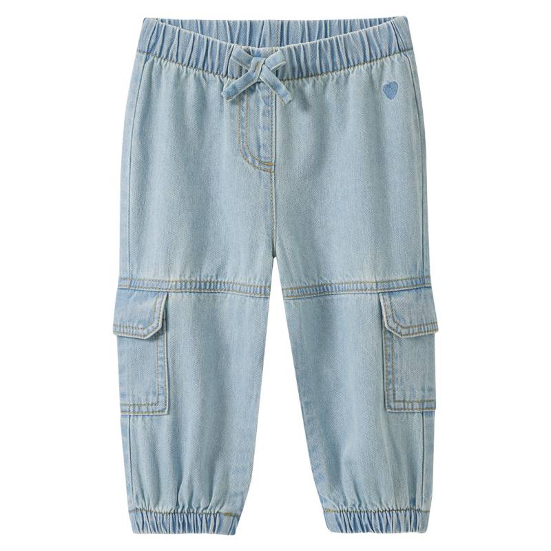Baby Jeans mit Cargo-Taschen von Topomini