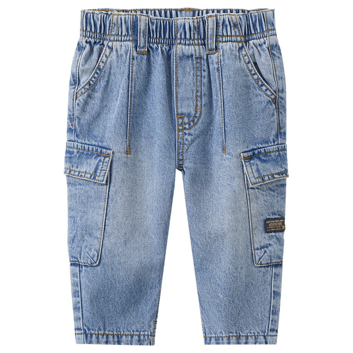 Baby Jeans mit Cargotaschen Baby Jeans mit Cargotaschen von Topomini
